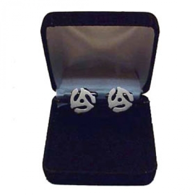 45 RPM Cuff Links -Sterling Silver
